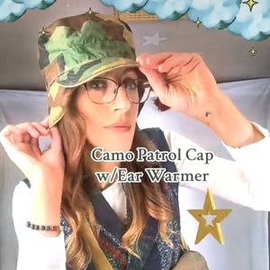 PROPPER |🪖G.I. Government Issue Army Camo Military Field Cap Hat w/Ear Warmer